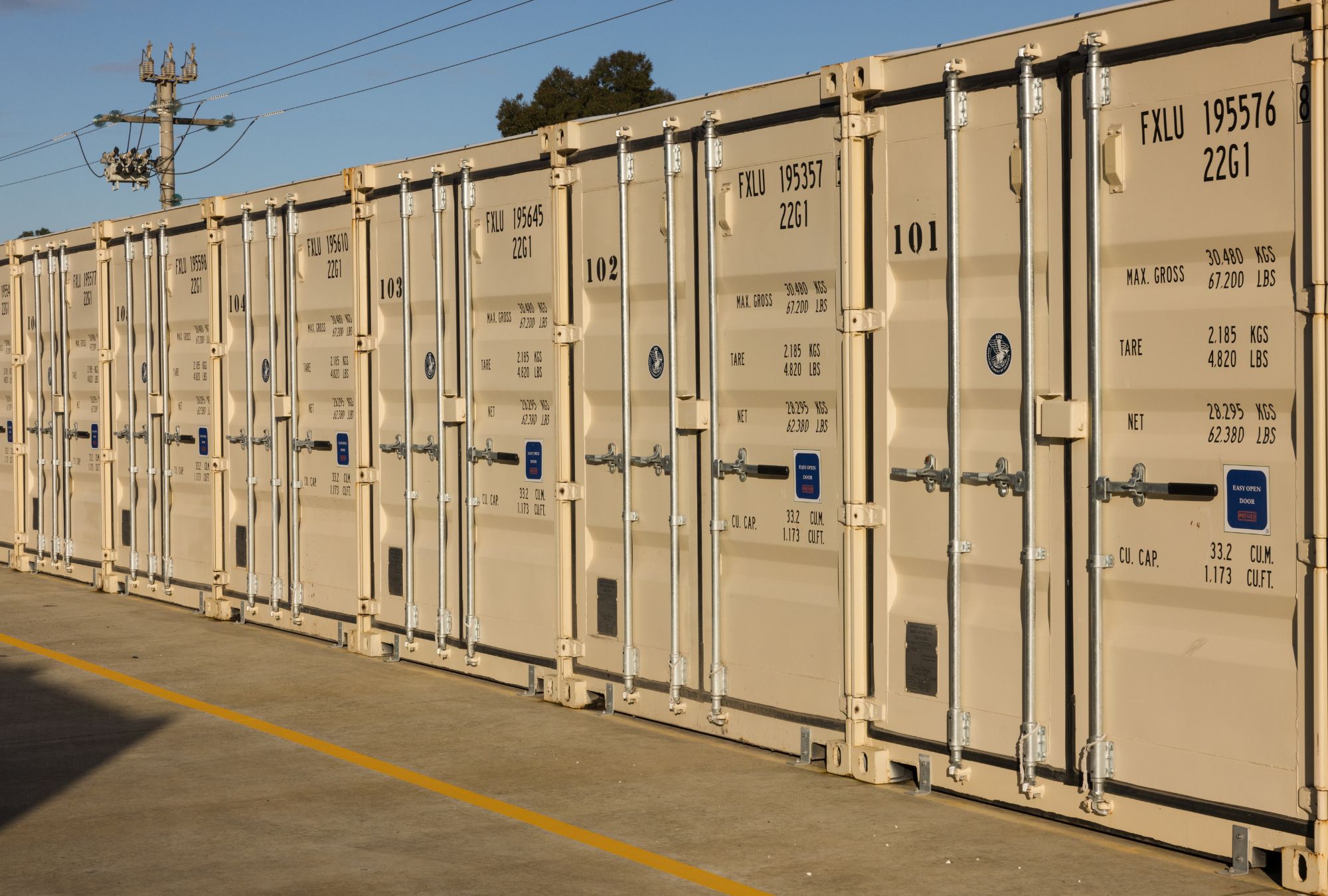 EZ Self Storage Container